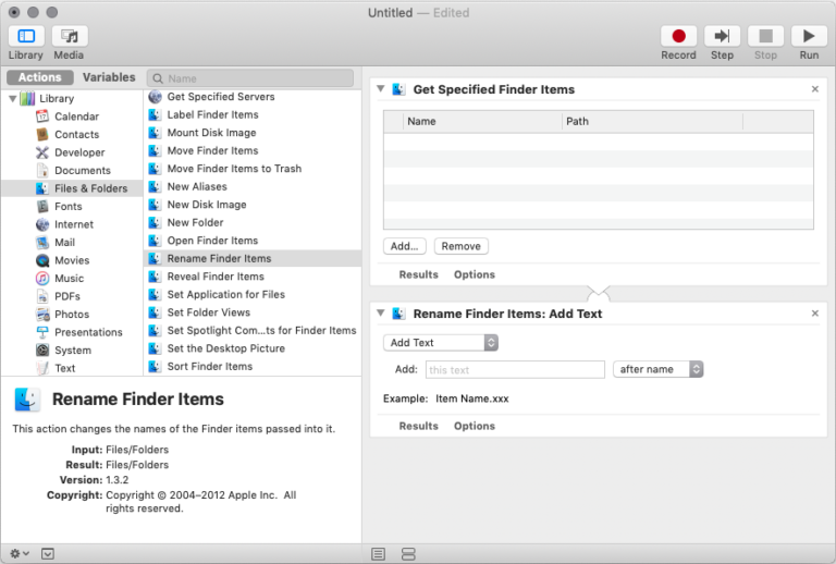 how to set up of cancel key on automator mac how to set up of cancel key on automator mac